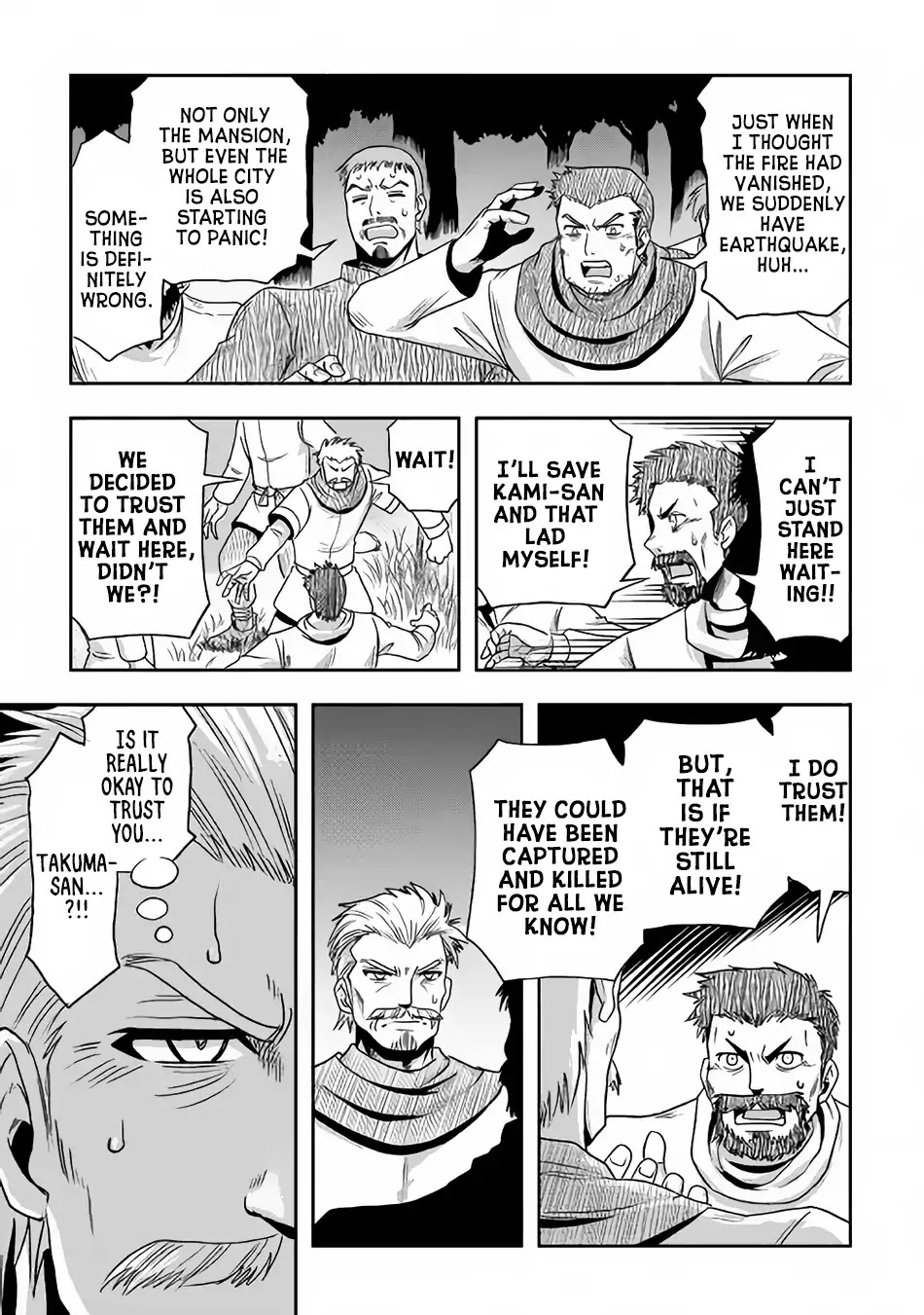 Isekai ni Tobasareta Ossan wa Doko e Iku? Chapter 11 page 4 - Chapter 11: Ossan Protesting in the Other World