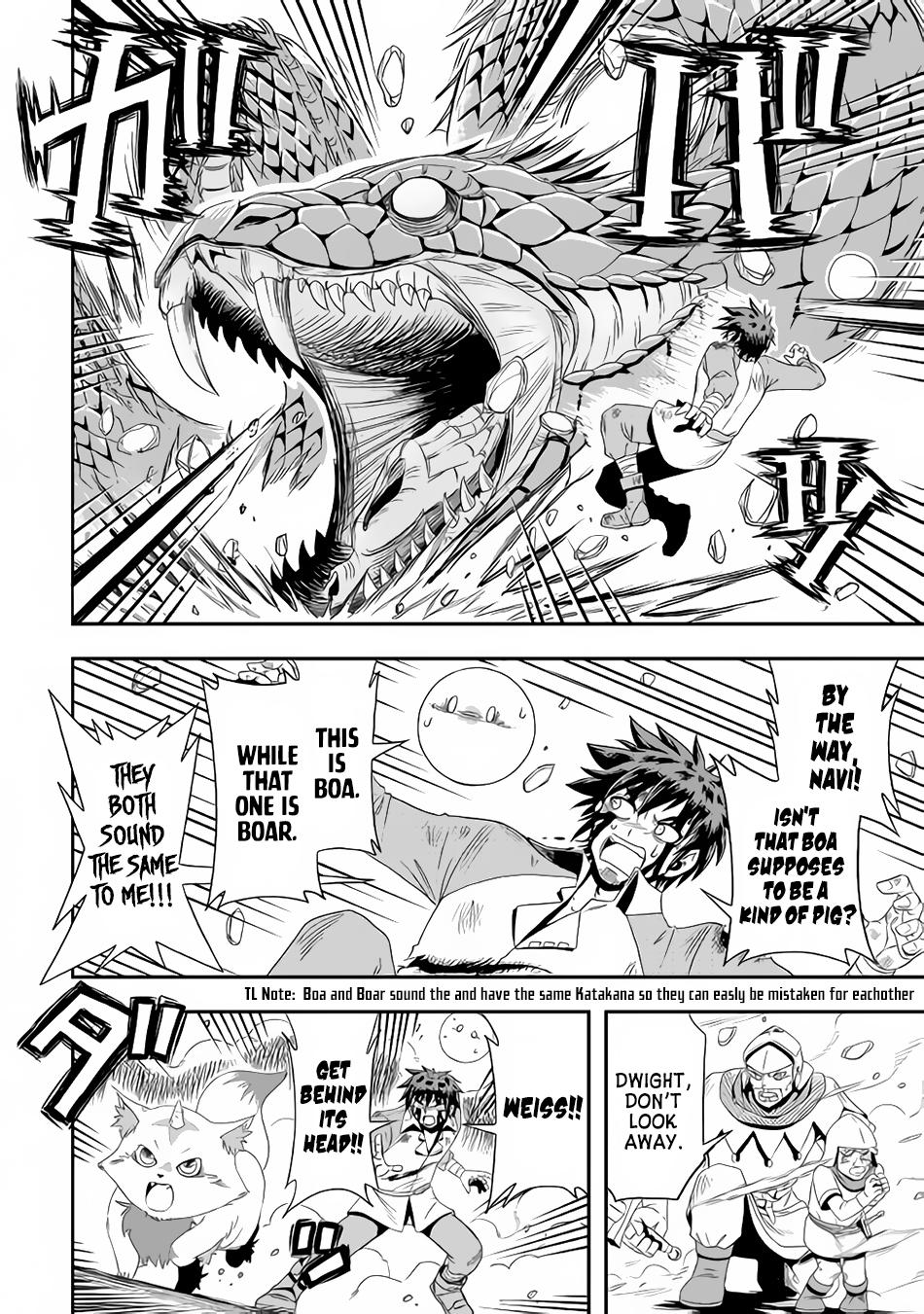 Isekai ni Tobasareta Ossan wa Doko e Iku? Chapter 14 page 19 - Chapter 14: Ossan Pours Water on Himself in the Other World