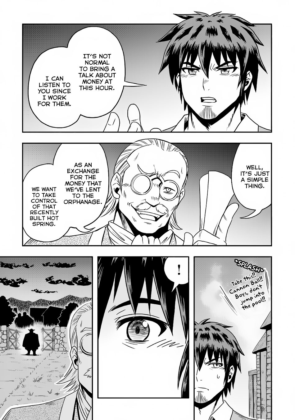 Isekai ni Tobasareta Ossan wa Doko e Iku? Chapter 14 page 4 - Chapter 14: Ossan Pours Water on Himself in the Other World