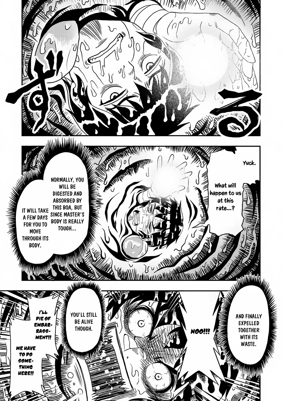 Isekai ni Tobasareta Ossan wa Doko e Iku? Chapter 15 page 10 - Chapter 15: Ossan Swallowed in the Other World