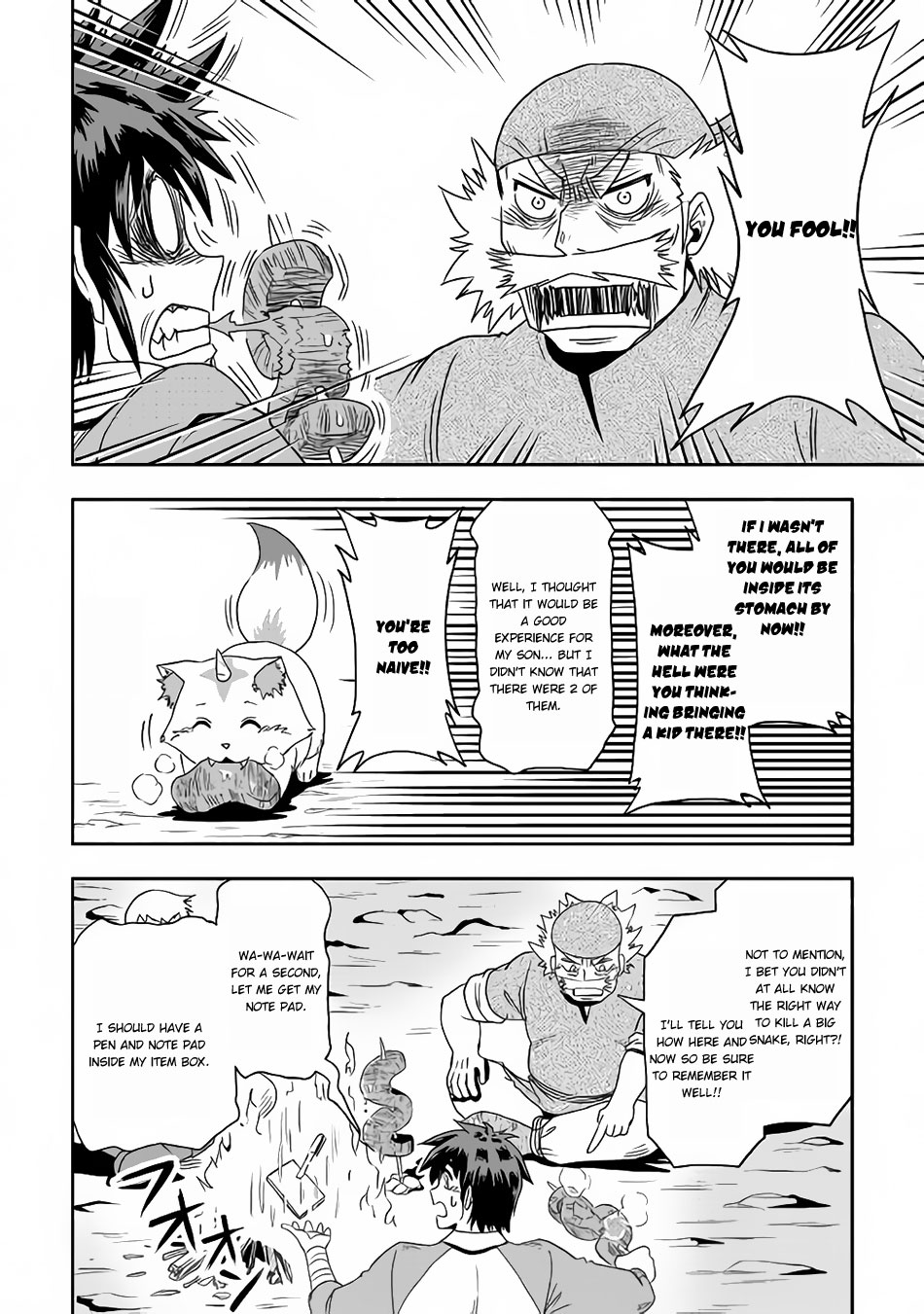 Isekai ni Tobasareta Ossan wa Doko e Iku? Chapter 15 page 15 - Chapter 15: Ossan Swallowed in the Other World