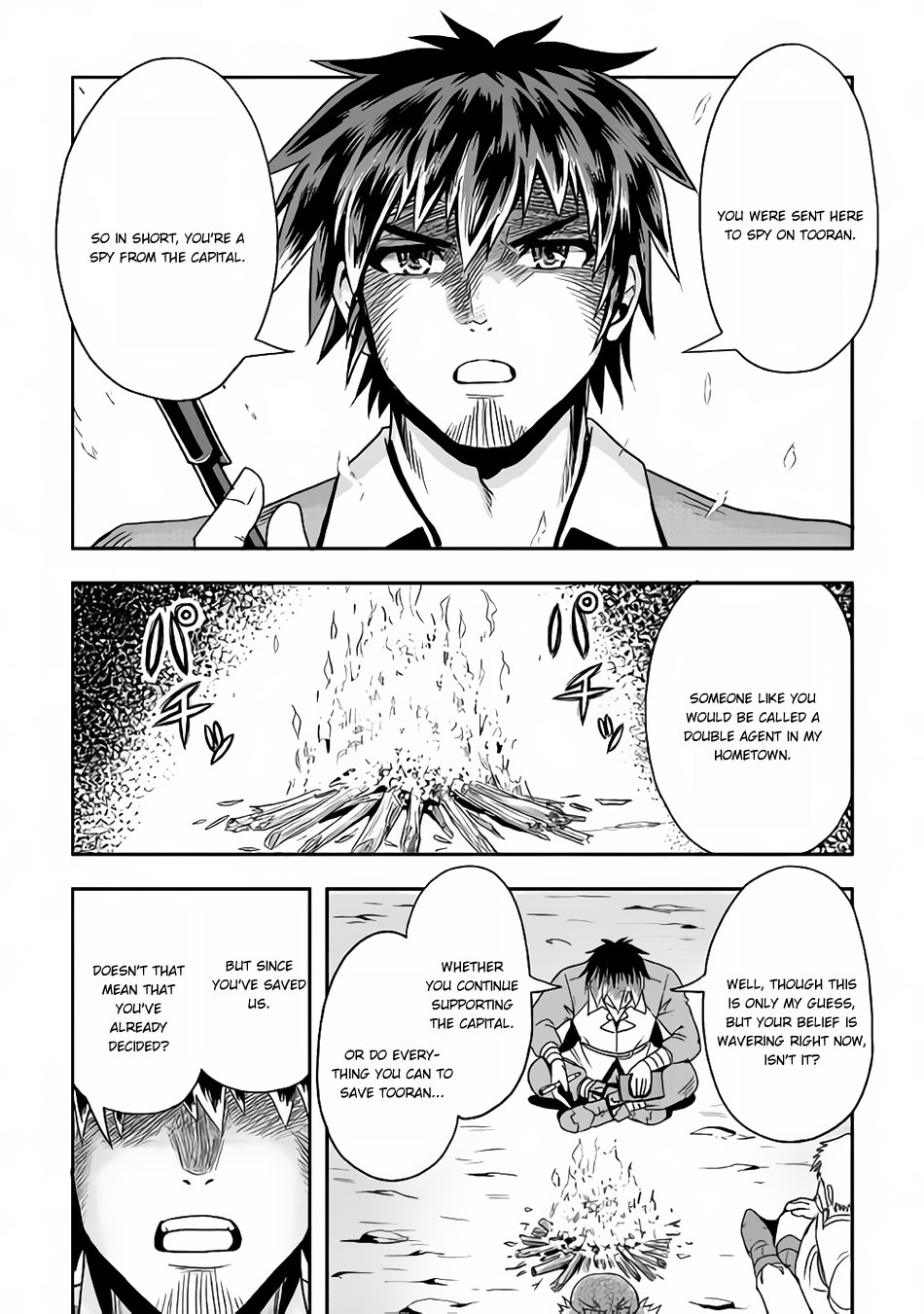 Isekai ni Tobasareta Ossan wa Doko e Iku? Chapter 15 page 21 - Chapter 15: Ossan Swallowed in the Other World