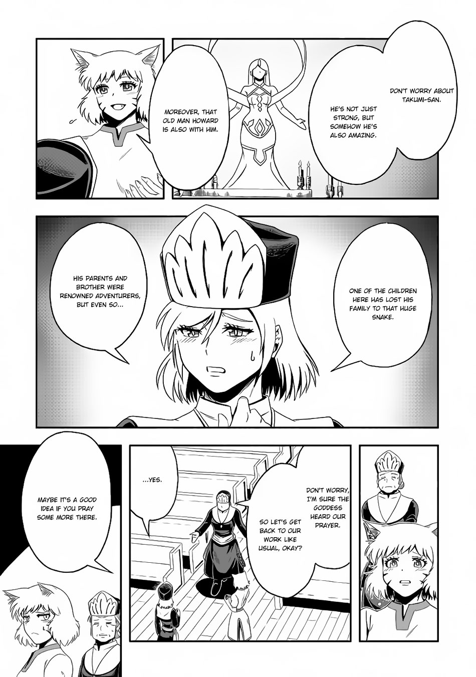 Isekai ni Tobasareta Ossan wa Doko e Iku? Chapter 15 page 4 - Chapter 15: Ossan Swallowed in the Other World