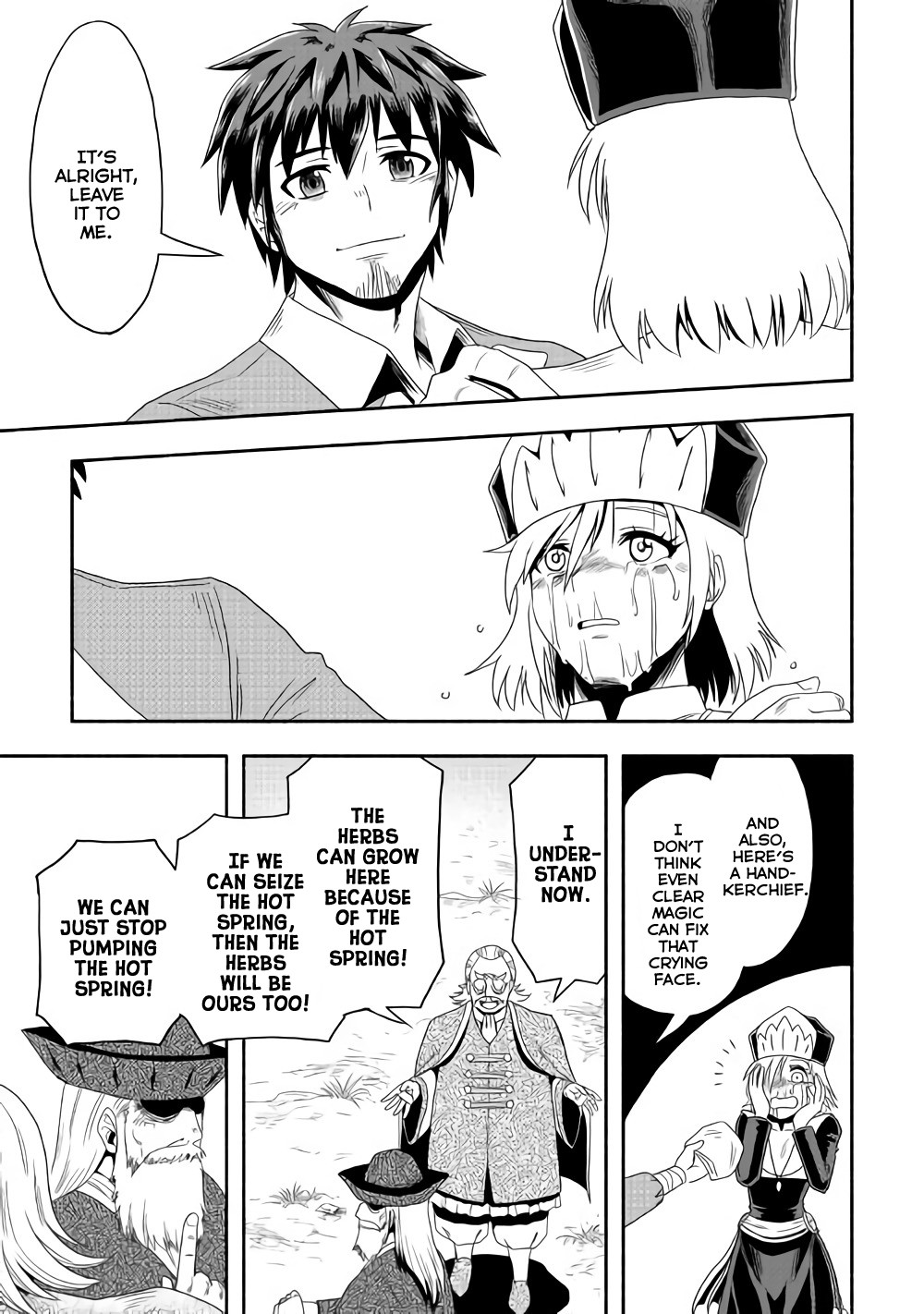 Isekai ni Tobasareta Ossan wa Doko e Iku? Chapter 17 page 10 - Chapter 17: Ossan Spreads Seeds in the Other World