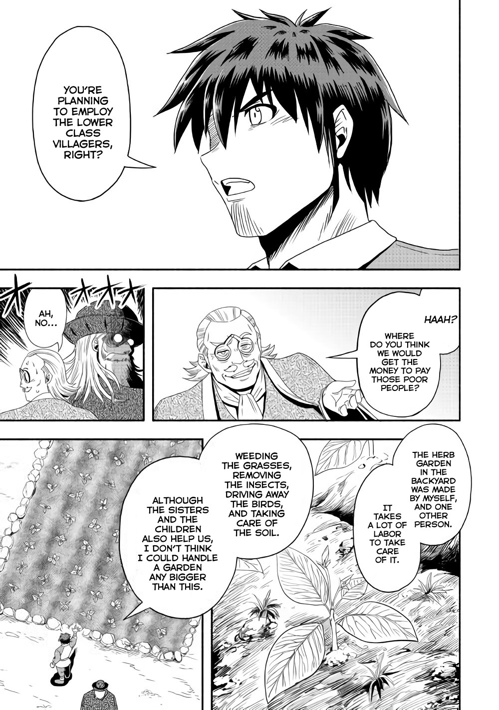 Isekai ni Tobasareta Ossan wa Doko e Iku? Chapter 17 page 12 - Chapter 17: Ossan Spreads Seeds in the Other World