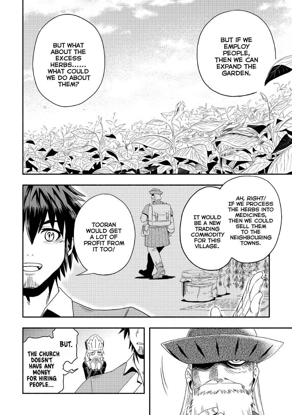 Isekai ni Tobasareta Ossan wa Doko e Iku? Chapter 17 page 13 - Chapter 17: Ossan Spreads Seeds in the Other World