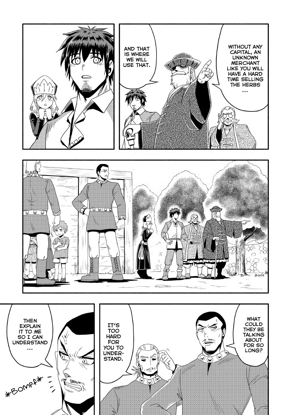 Isekai ni Tobasareta Ossan wa Doko e Iku? Chapter 17 page 14 - Chapter 17: Ossan Spreads Seeds in the Other World