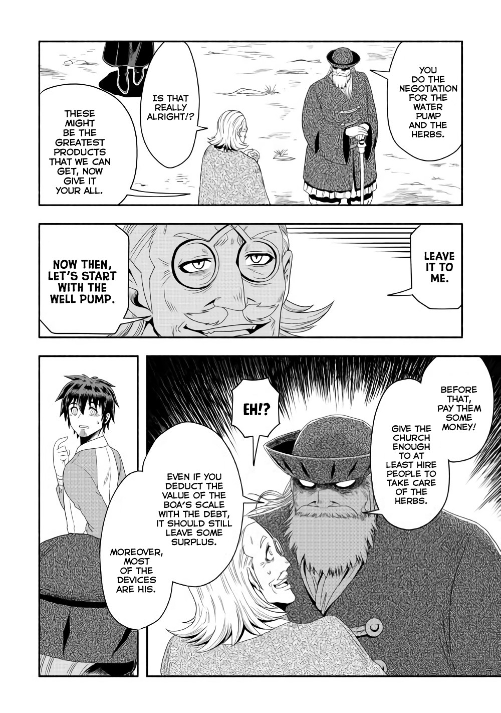 Isekai ni Tobasareta Ossan wa Doko e Iku? Chapter 17 page 19 - Chapter 17: Ossan Spreads Seeds in the Other World