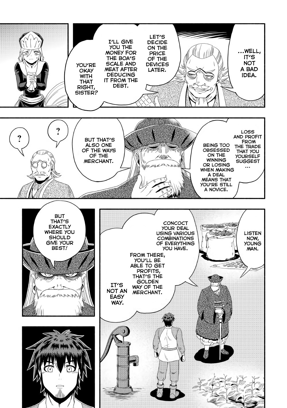 Isekai ni Tobasareta Ossan wa Doko e Iku? Chapter 17 page 20 - Chapter 17: Ossan Spreads Seeds in the Other World