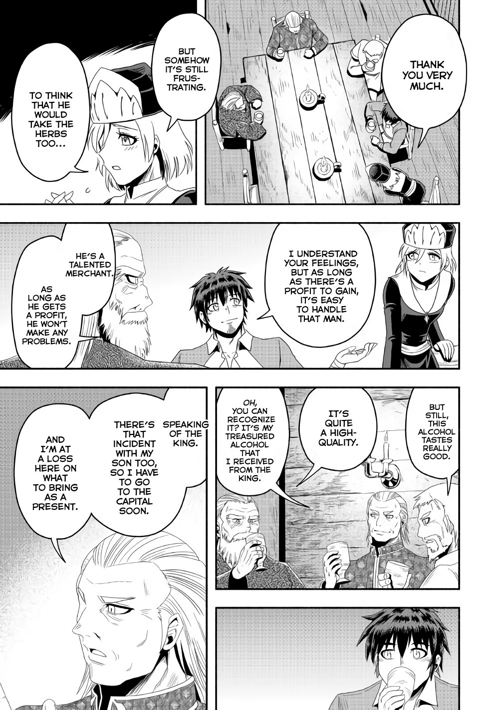 Isekai ni Tobasareta Ossan wa Doko e Iku? Chapter 17 page 22 - Chapter 17: Ossan Spreads Seeds in the Other World