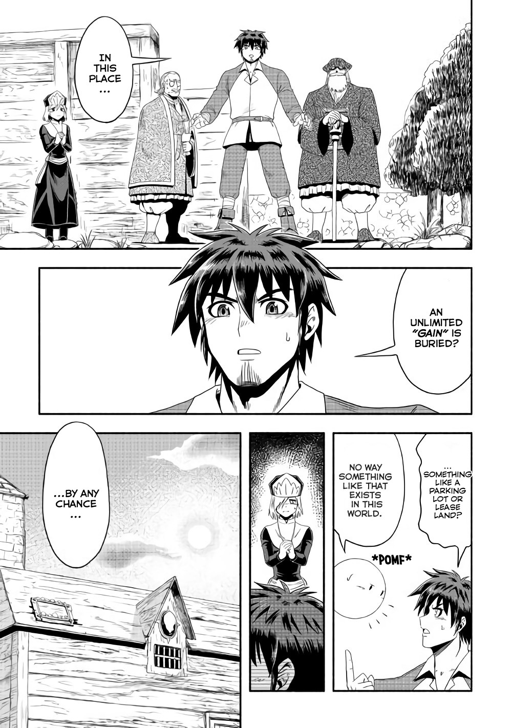 Isekai ni Tobasareta Ossan wa Doko e Iku? Chapter 17 page 6 - Chapter 17: Ossan Spreads Seeds in the Other World