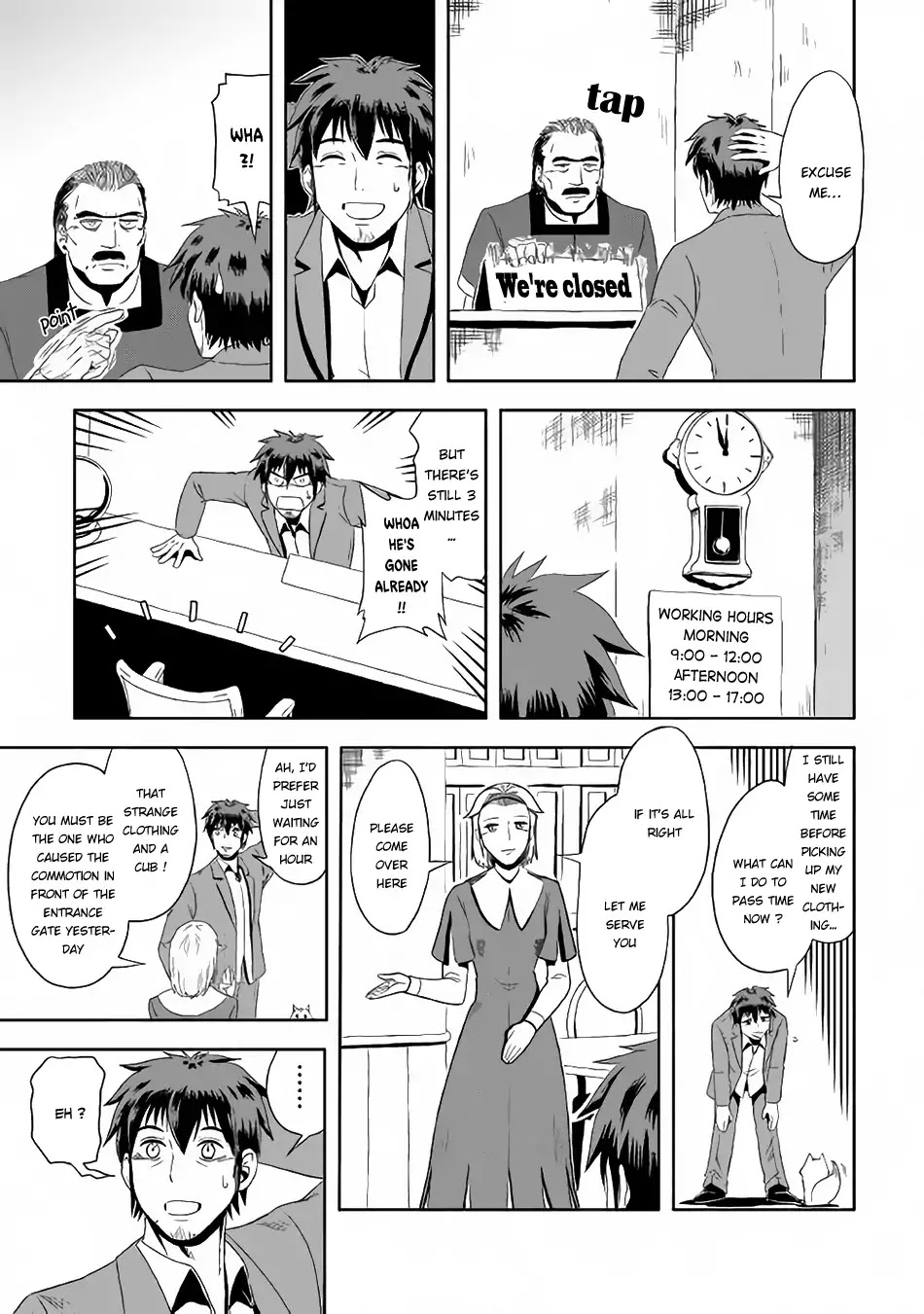 Isekai ni Tobasareta Ossan wa Doko e Iku? Chapter 2 page 12 - Chapter 2