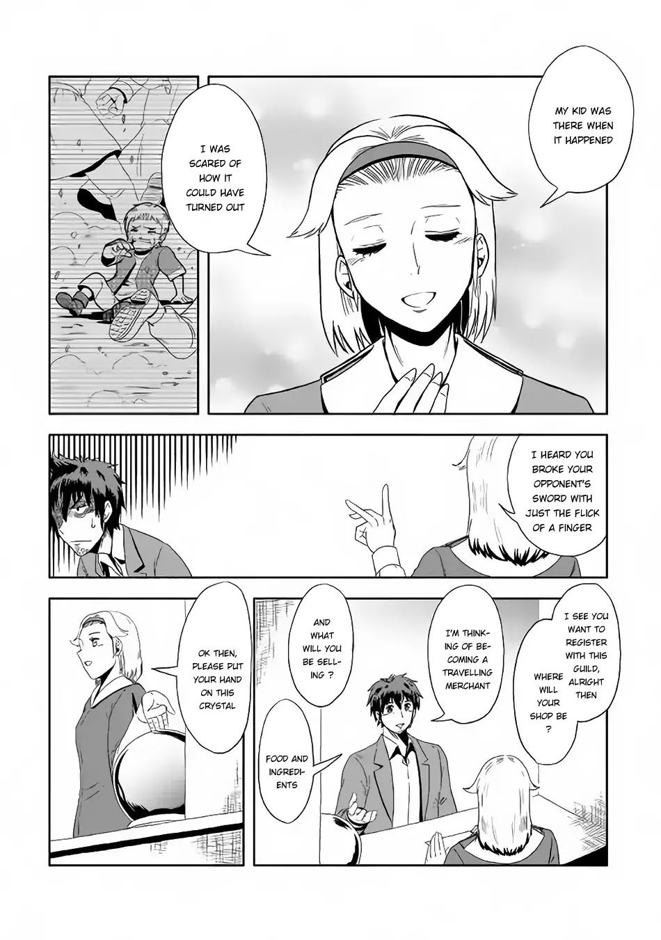 Isekai ni Tobasareta Ossan wa Doko e Iku? Chapter 2 page 13 - Chapter 2
