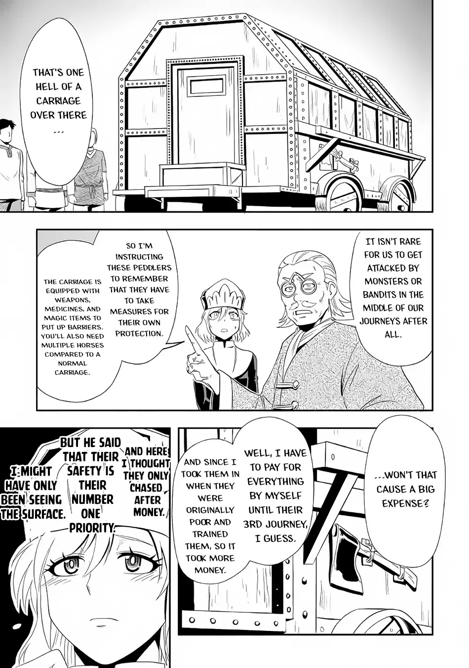 Isekai ni Tobasareta Ossan wa Doko e Iku? Chapter 20 page 8 - Chapter 20: Ossan Journeying in The Middle of The Night in Another World