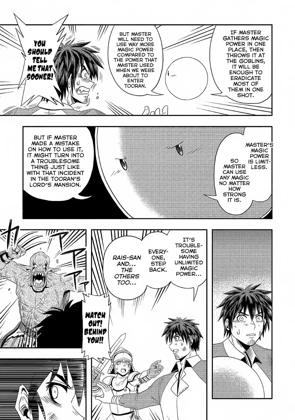 Isekai ni Tobasareta Ossan wa Doko e Iku? Chapter 21 page 10 - Chapter 21: Ossant, The Giant, and The Magic Stones.