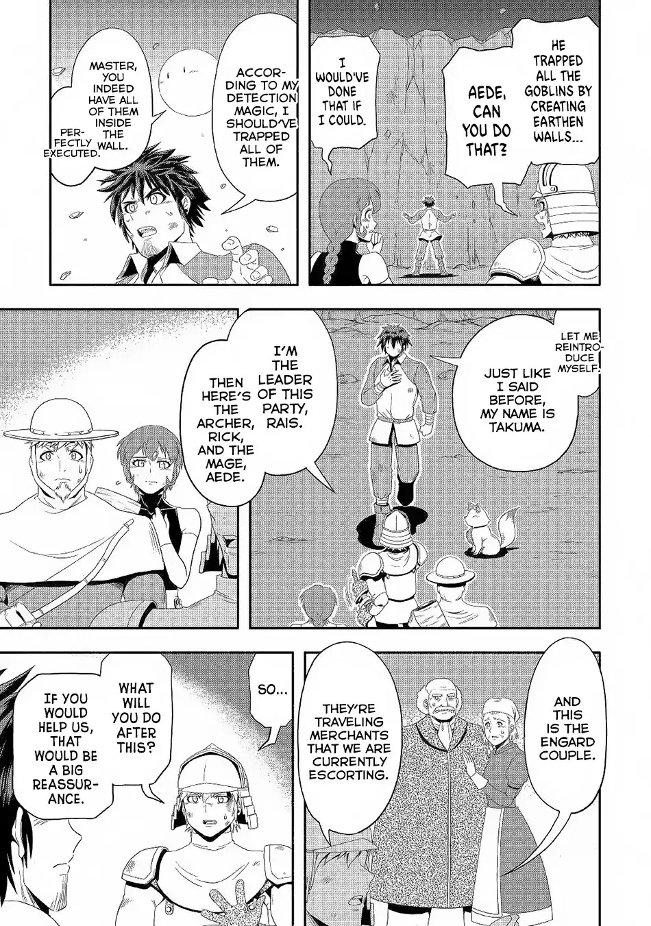 Isekai ni Tobasareta Ossan wa Doko e Iku? Chapter 21 page 12 - Chapter 21: Ossant, The Giant, and The Magic Stones.