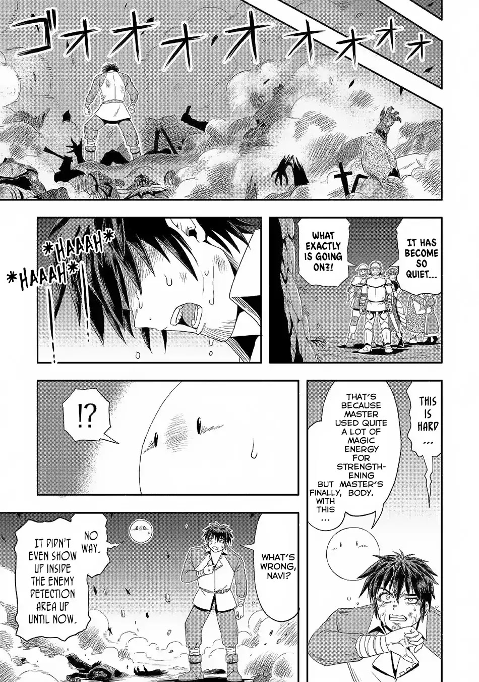 Isekai ni Tobasareta Ossan wa Doko e Iku? Chapter 21 page 19 - Chapter 21: Ossant, The Giant, and The Magic Stones.