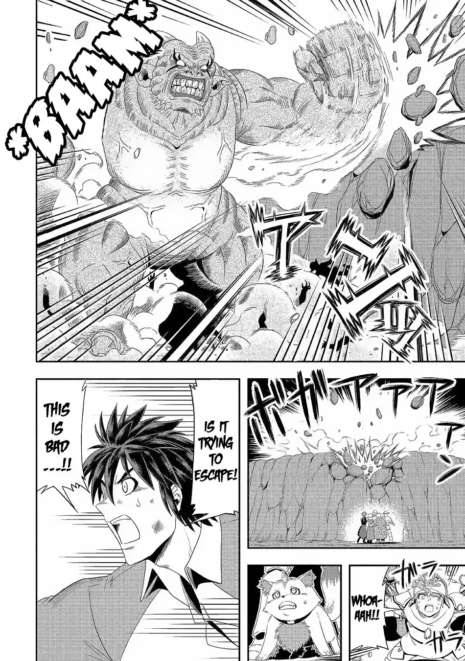 Isekai ni Tobasareta Ossan wa Doko e Iku? Chapter 21 page 24 - Chapter 21: Ossant, The Giant, and The Magic Stones.