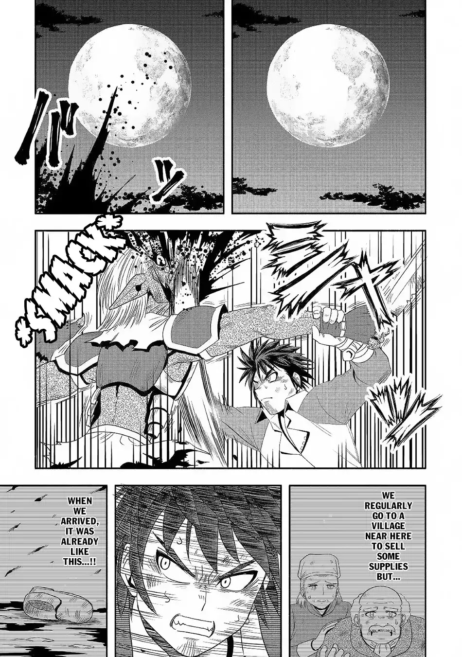 Isekai ni Tobasareta Ossan wa Doko e Iku? Chapter 21 page 6 - Chapter 21: Ossant, The Giant, and The Magic Stones.