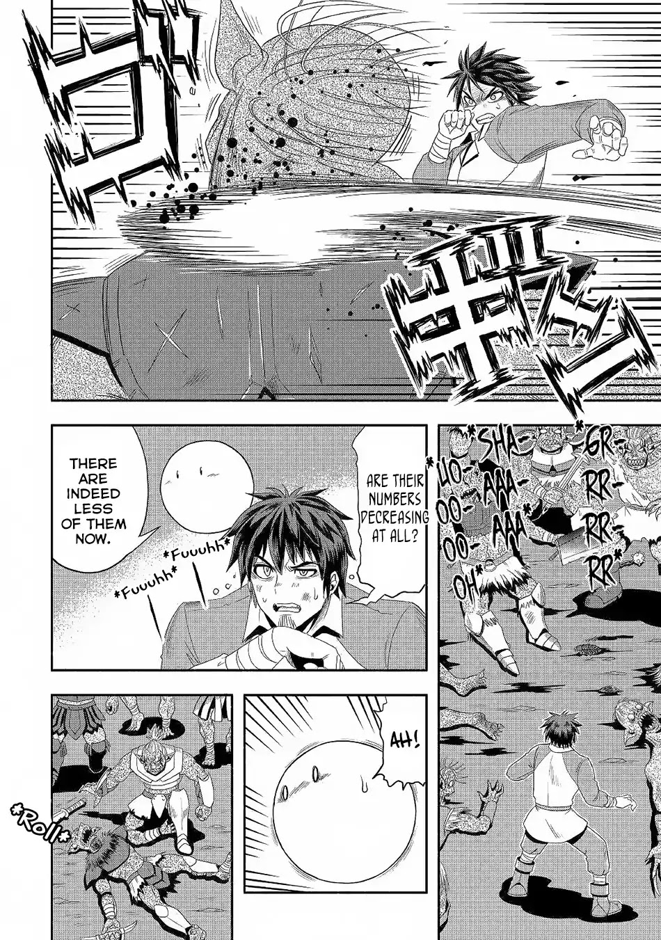 Isekai ni Tobasareta Ossan wa Doko e Iku? Chapter 21 page 7 - Chapter 21: Ossant, The Giant, and The Magic Stones.