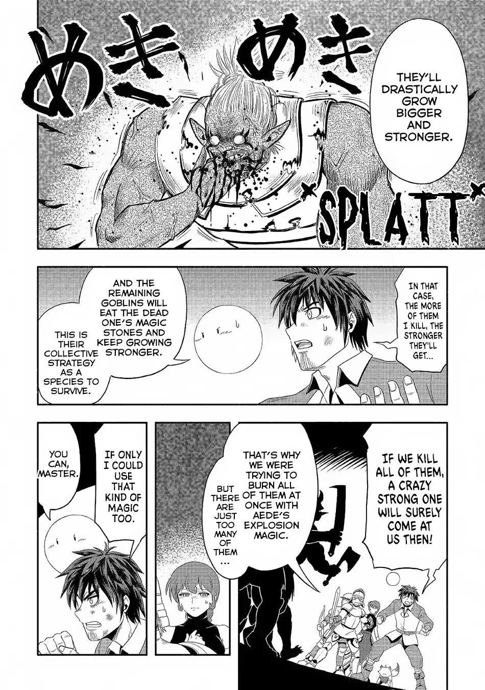 Isekai ni Tobasareta Ossan wa Doko e Iku? Chapter 21 page 9 - Chapter 21: Ossant, The Giant, and The Magic Stones.