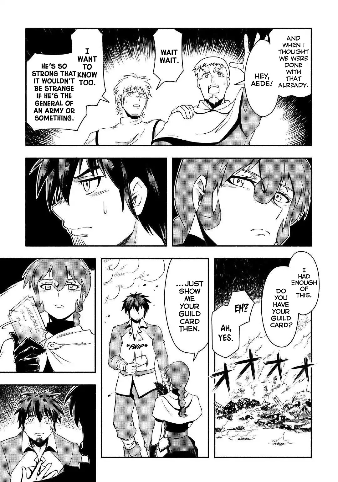 Isekai ni Tobasareta Ossan wa Doko e Iku? Chapter 23 page 6 - Chapter 23: The Gossip about the Ossan in the City
