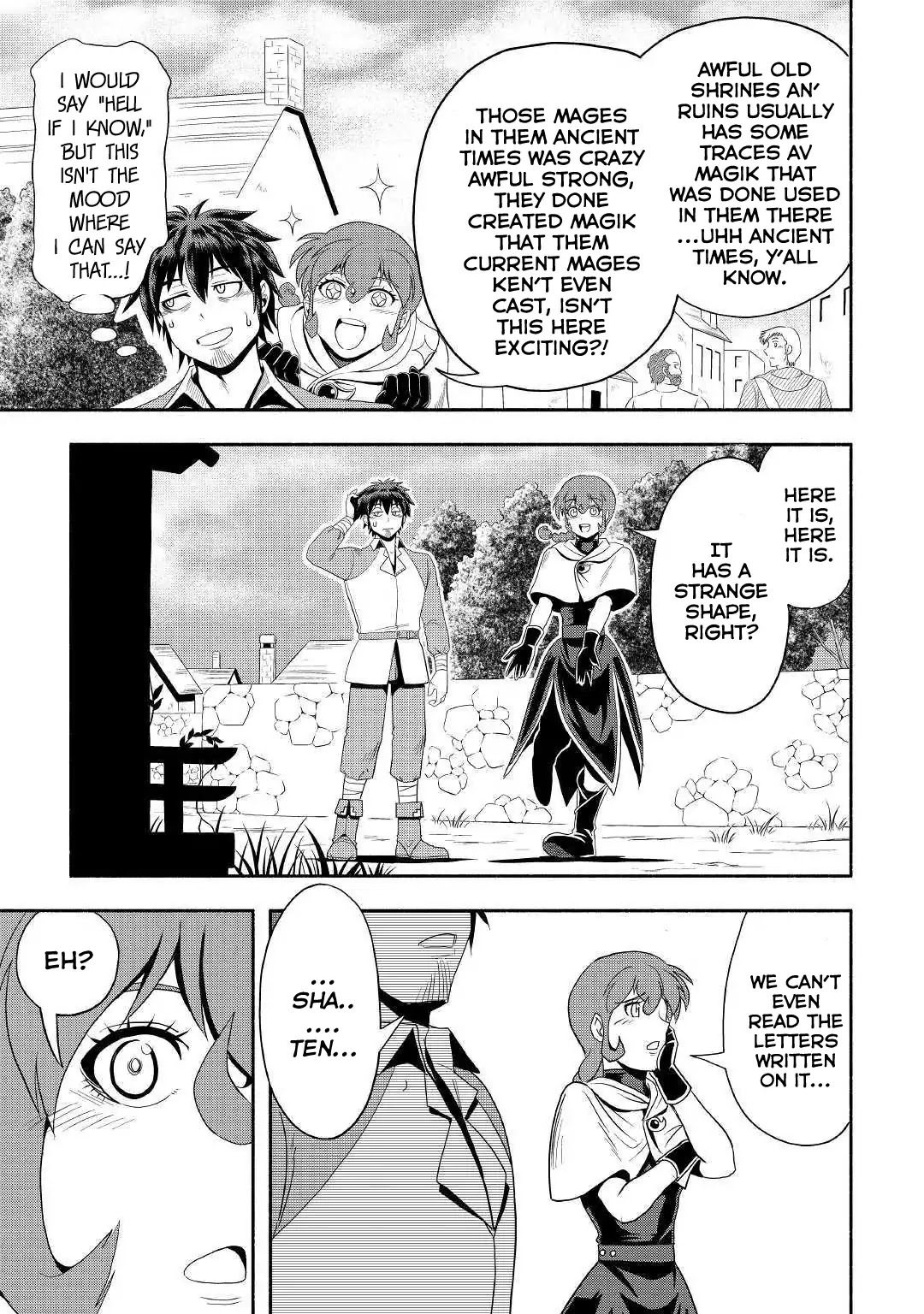 Isekai ni Tobasareta Ossan wa Doko e Iku? Chapter 24 page 23 - Chapter 24: Ossan and an Old Shrine