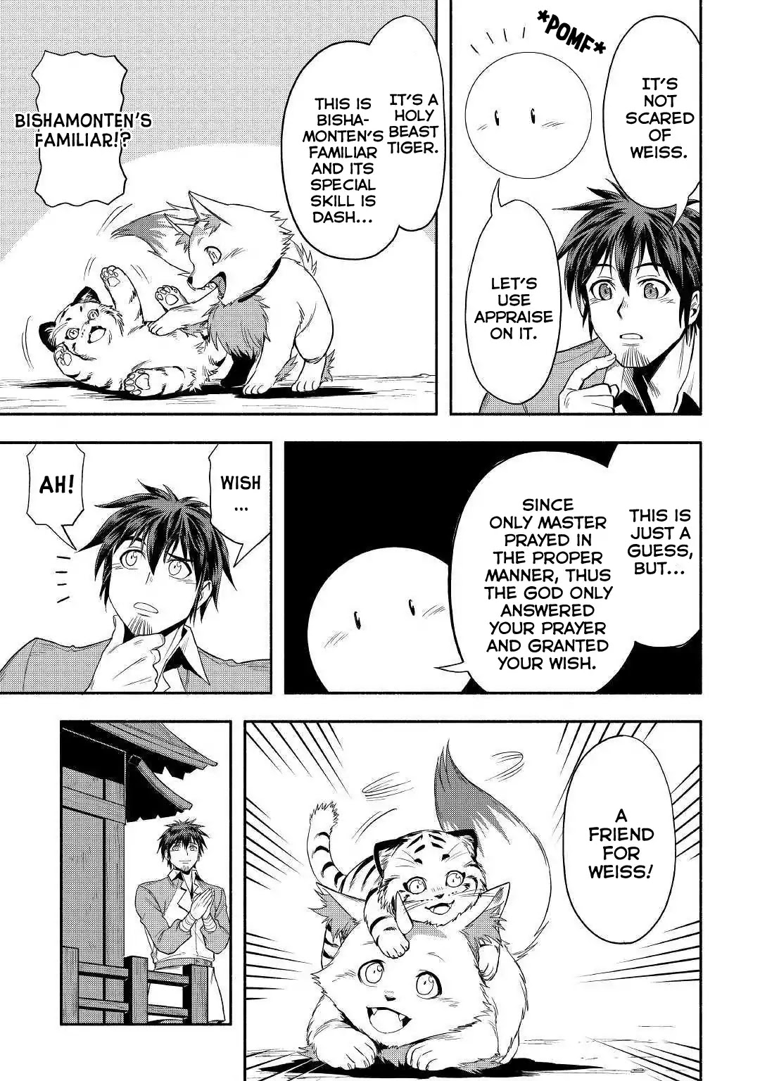 Isekai ni Tobasareta Ossan wa Doko e Iku? Chapter 24 page 33 - Chapter 24: Ossan and an Old Shrine