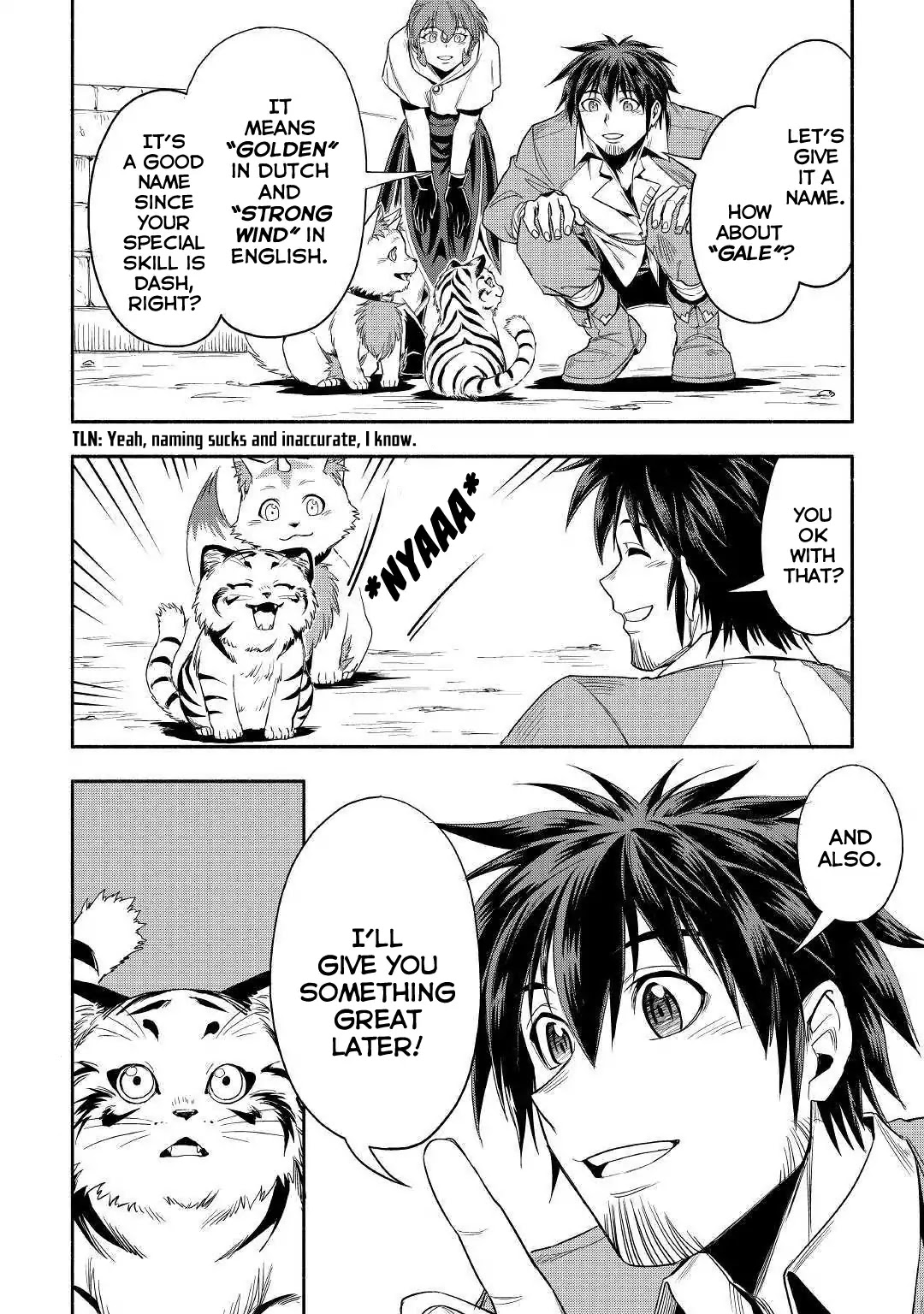 Isekai ni Tobasareta Ossan wa Doko e Iku? Chapter 24 page 34 - Chapter 24: Ossan and an Old Shrine