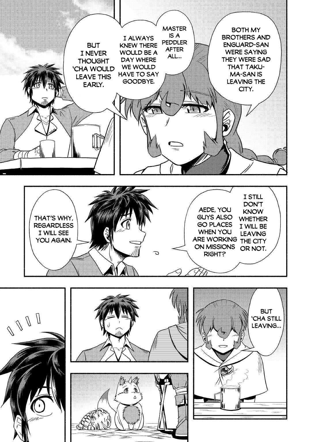 Isekai ni Tobasareta Ossan wa Doko e Iku? Chapter 32 page 14 - Chapter 32: The Ossand and Teleportation Magic