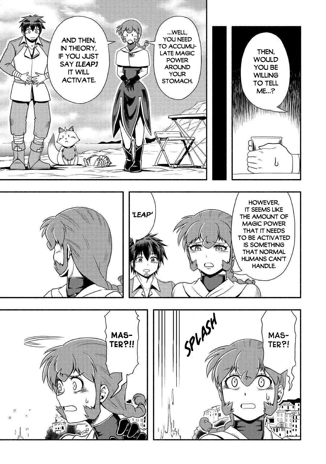 Isekai ni Tobasareta Ossan wa Doko e Iku? Chapter 32 page 16 - Chapter 32: The Ossand and Teleportation Magic