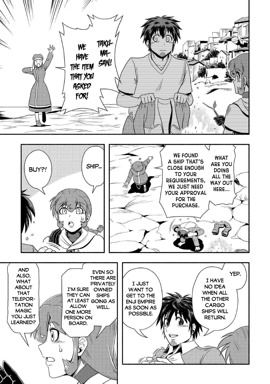 Isekai ni Tobasareta Ossan wa Doko e Iku? Chapter 32 page 20 - Chapter 32: The Ossand and Teleportation Magic