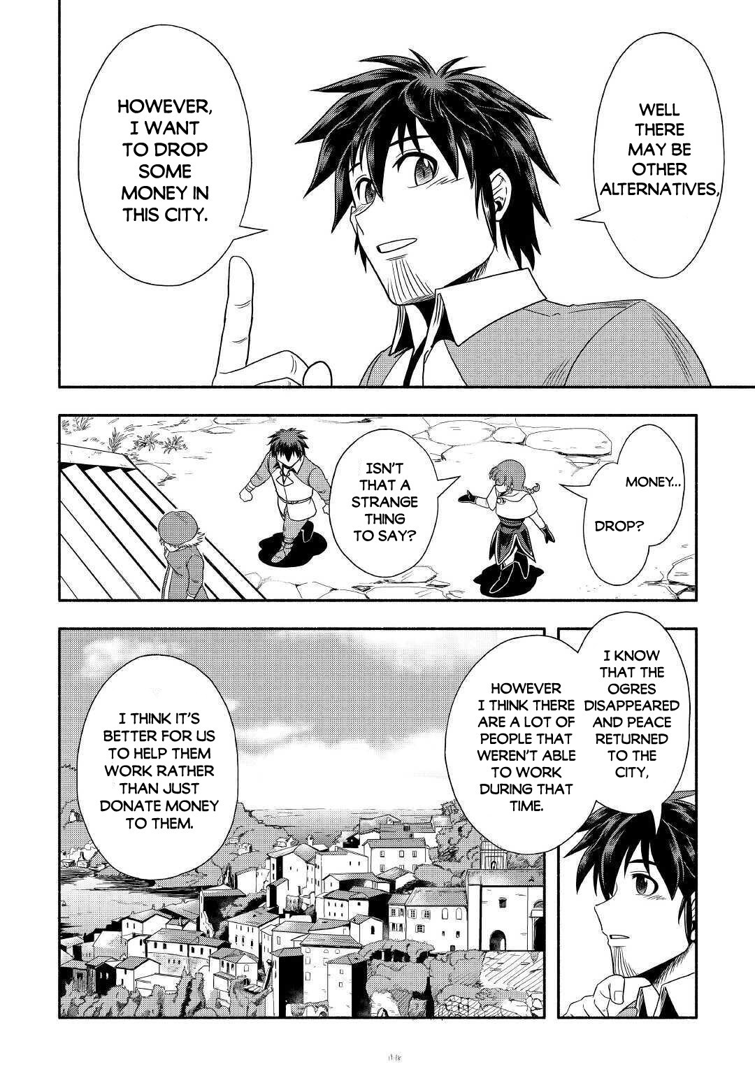 Isekai ni Tobasareta Ossan wa Doko e Iku? Chapter 32 page 21 - Chapter 32: The Ossand and Teleportation Magic
