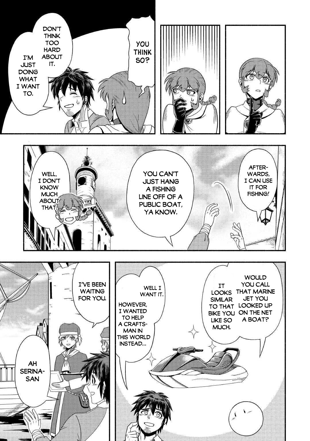 Isekai ni Tobasareta Ossan wa Doko e Iku? Chapter 32 page 22 - Chapter 32: The Ossand and Teleportation Magic