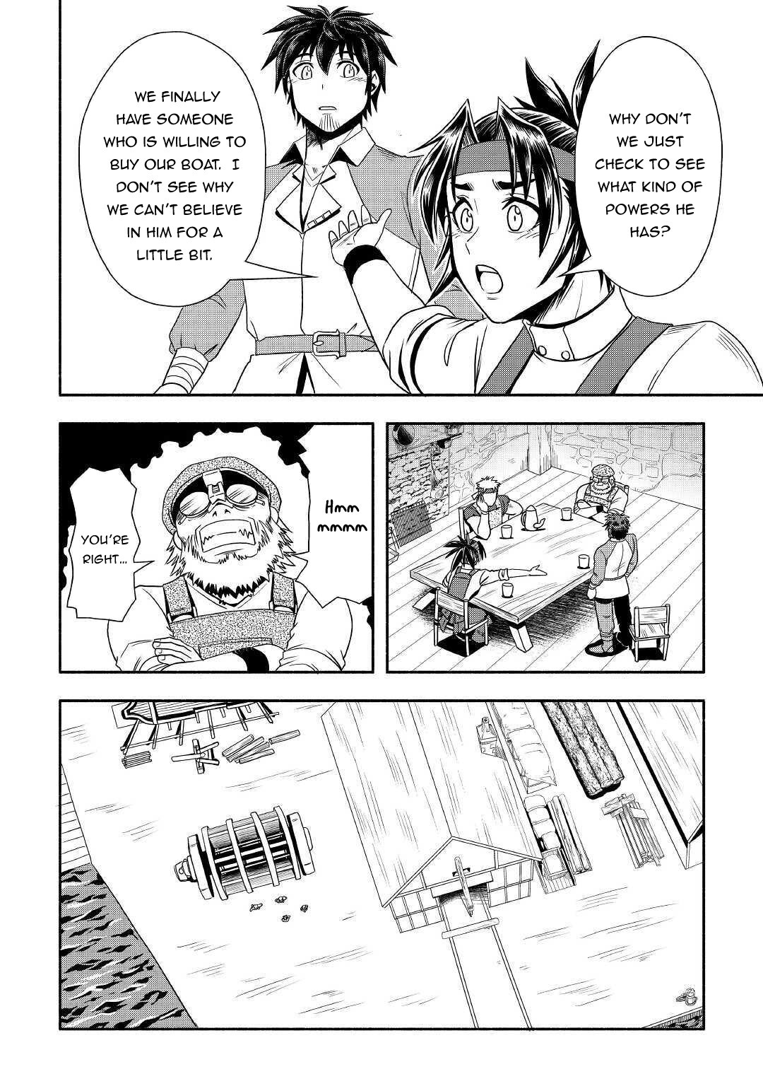 Isekai ni Tobasareta Ossan wa Doko e Iku? Chapter 33 page 21 - Chapter 33: Ossan and the Shipyard