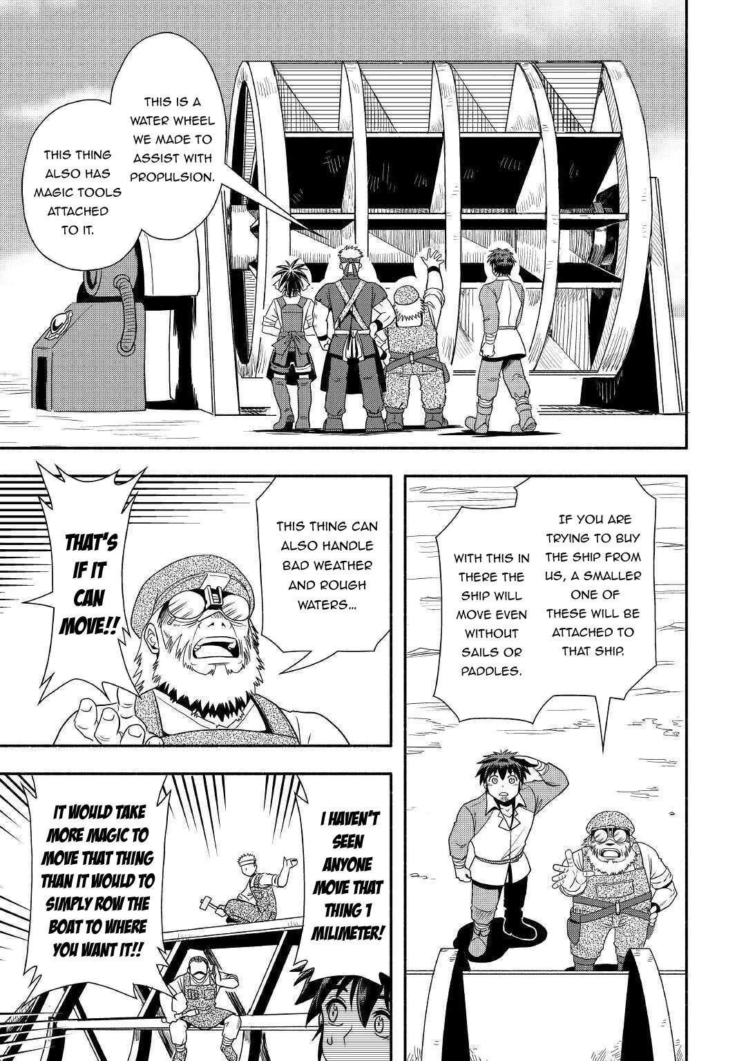 Isekai ni Tobasareta Ossan wa Doko e Iku? Chapter 33 page 22 - Chapter 33: Ossan and the Shipyard