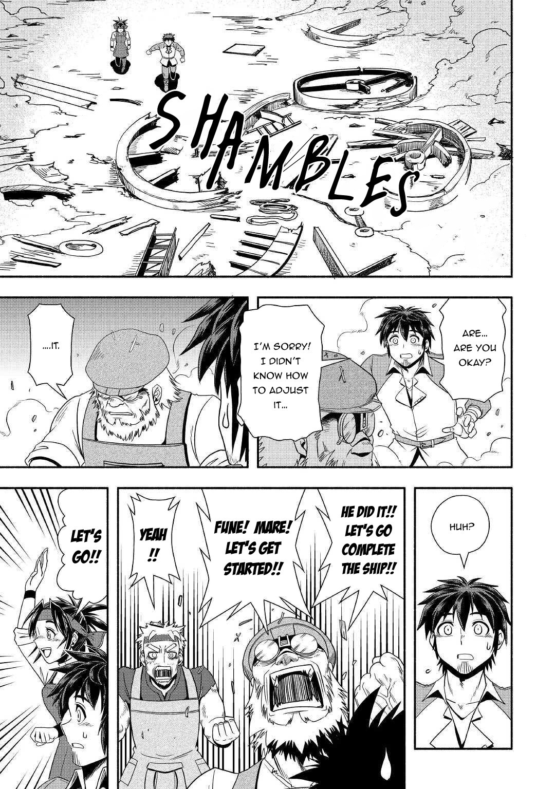 Isekai ni Tobasareta Ossan wa Doko e Iku? Chapter 33 page 28 - Chapter 33: Ossan and the Shipyard
