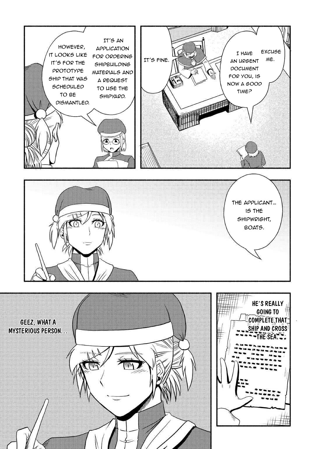 Isekai ni Tobasareta Ossan wa Doko e Iku? Chapter 33 page 30 - Chapter 33: Ossan and the Shipyard