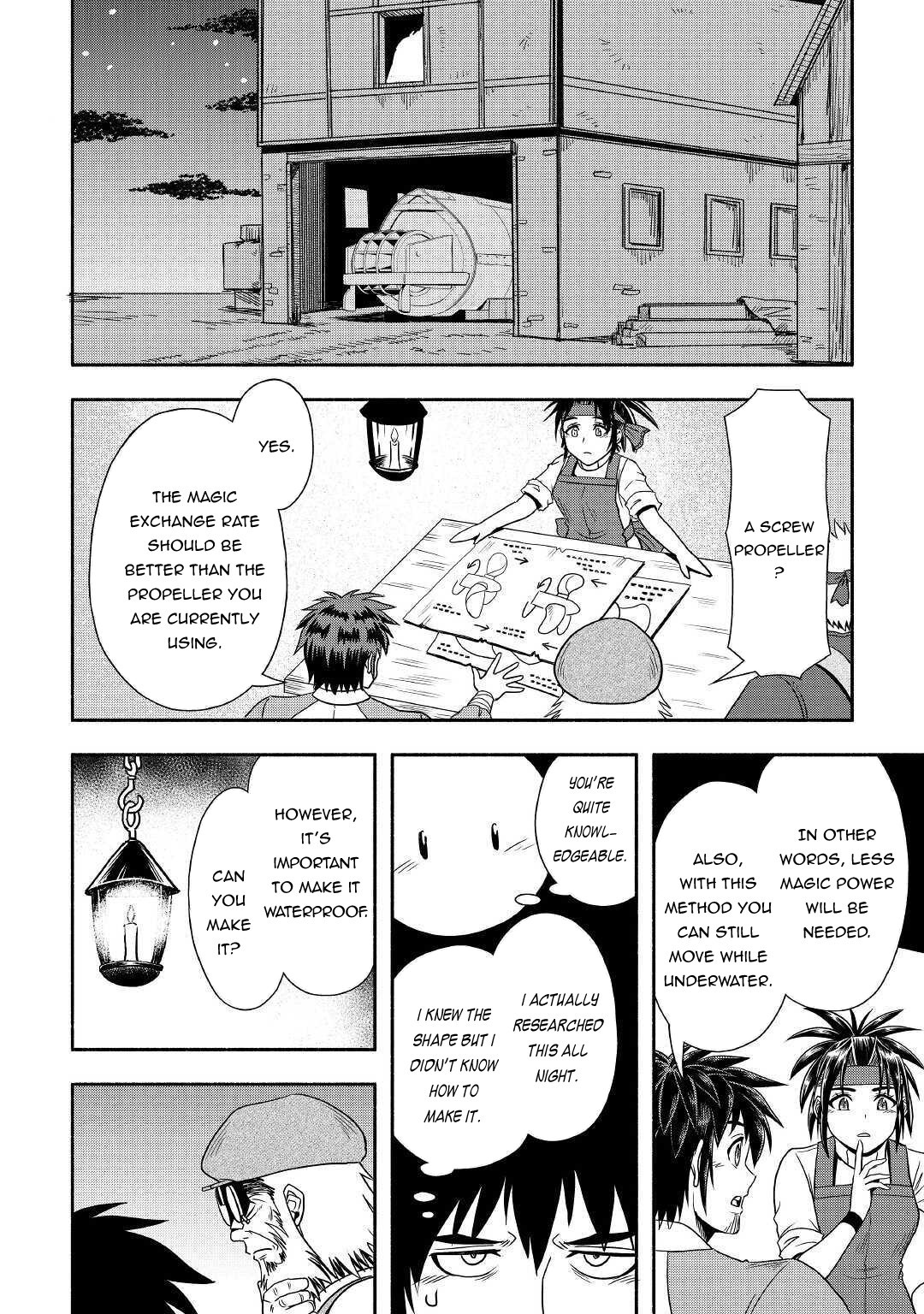 Isekai ni Tobasareta Ossan wa Doko e Iku? Chapter 33 page 31 - Chapter 33: Ossan and the Shipyard