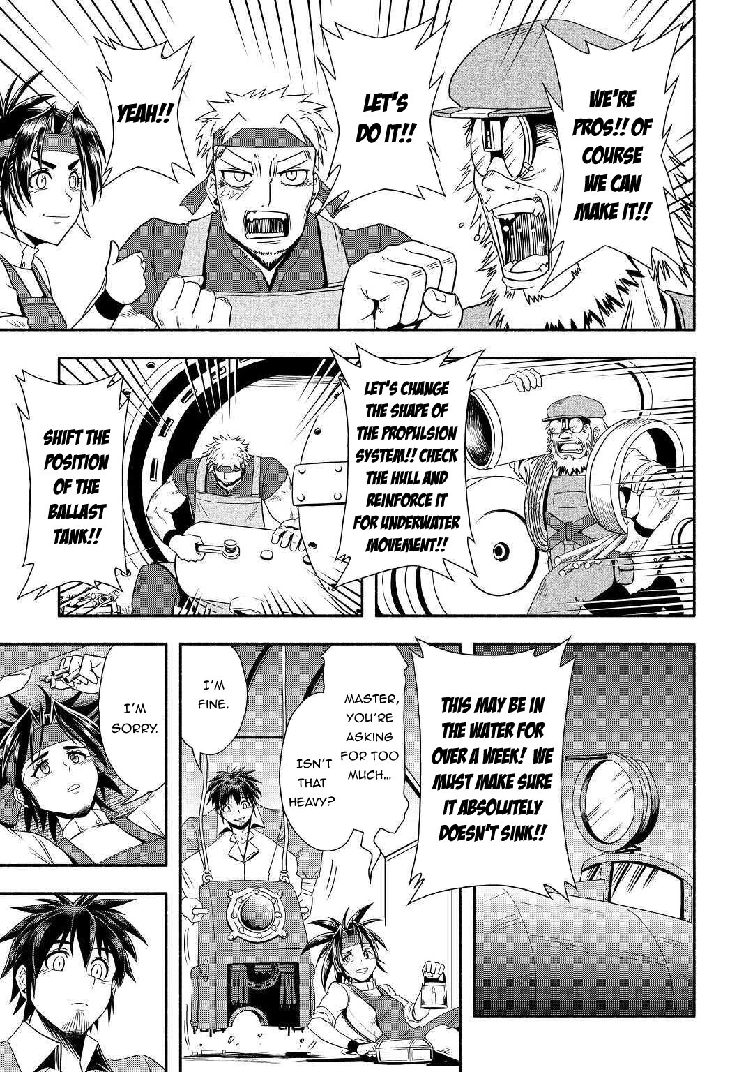 Isekai ni Tobasareta Ossan wa Doko e Iku? Chapter 33 page 32 - Chapter 33: Ossan and the Shipyard