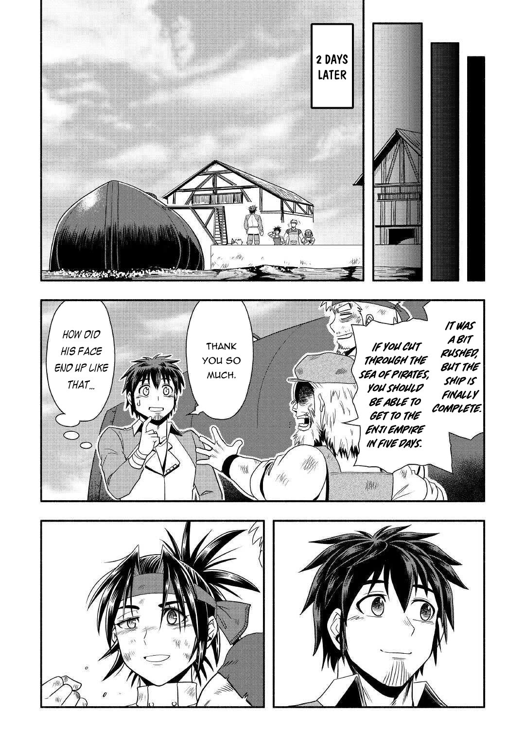 Isekai ni Tobasareta Ossan wa Doko e Iku? Chapter 33 page 37 - Chapter 33: Ossan and the Shipyard