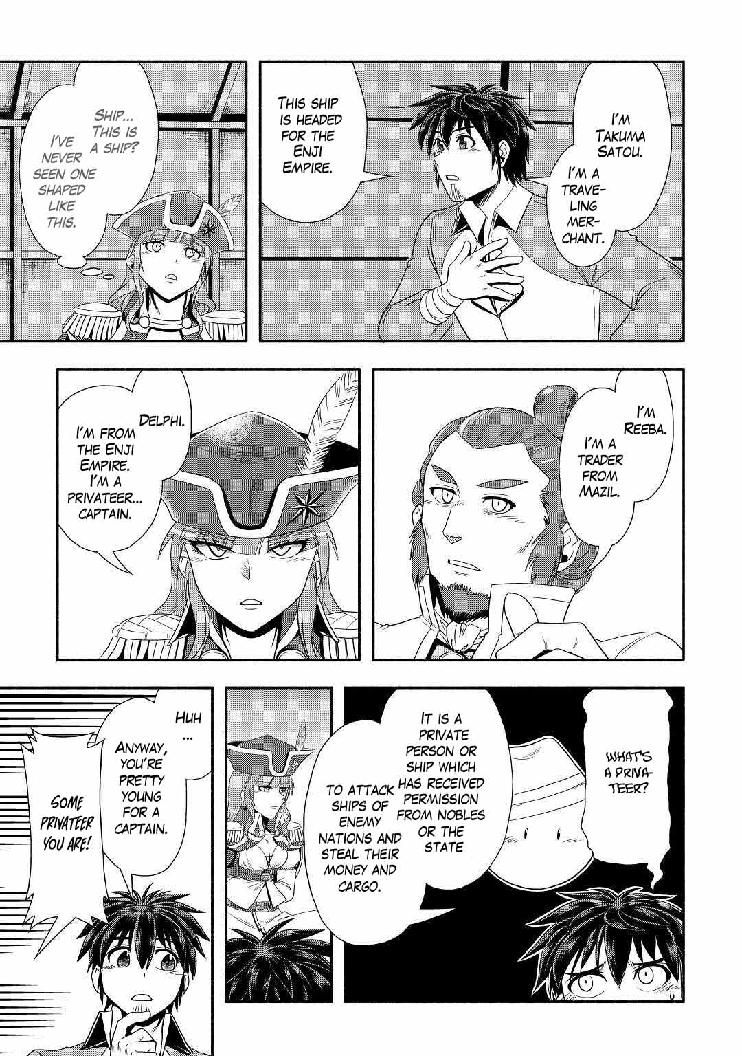 Isekai ni Tobasareta Ossan wa Doko e Iku? Chapter 34 page 11 - Chapter 34