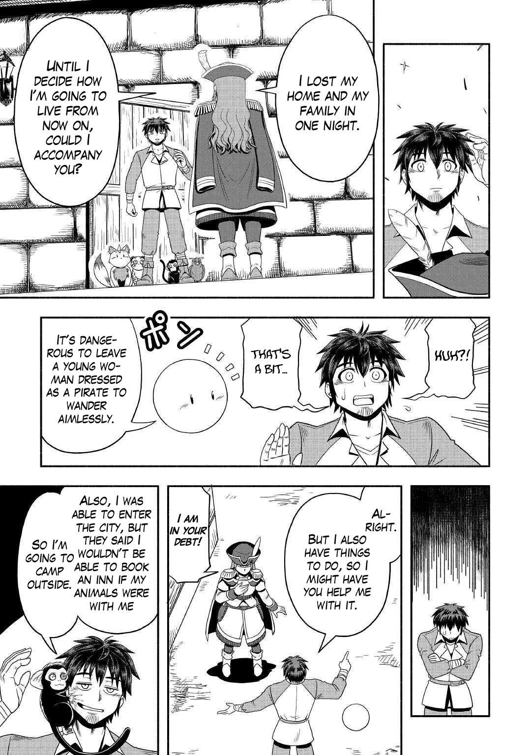 Isekai ni Tobasareta Ossan wa Doko e Iku? Chapter 35 page 11 - Chapter 35