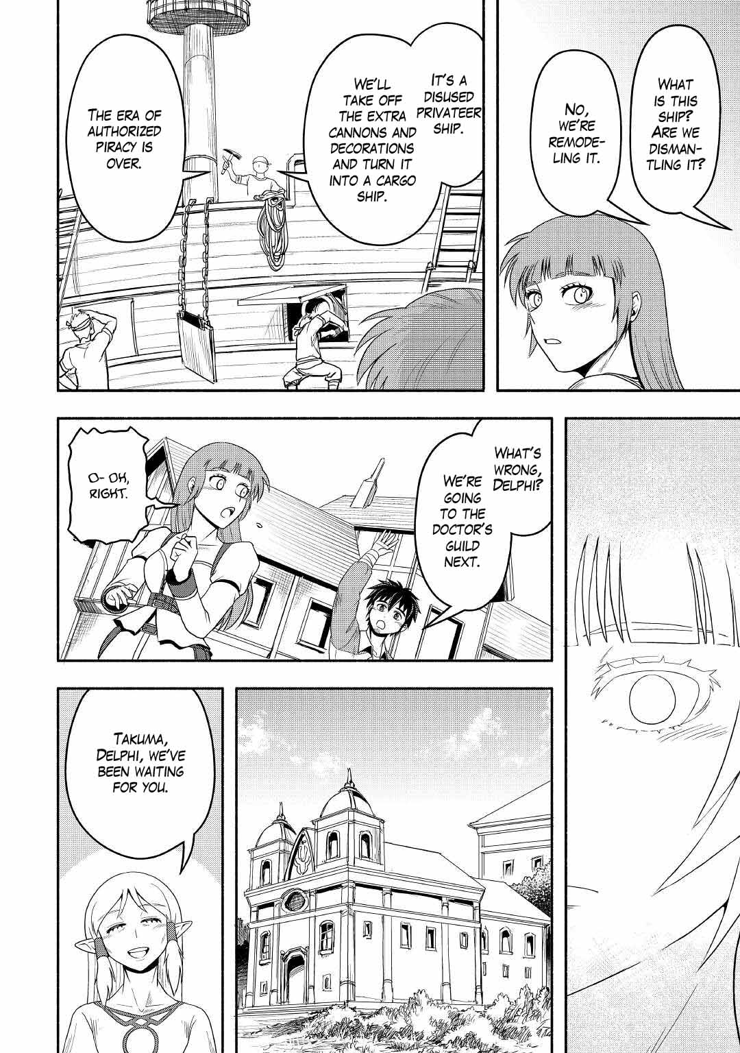 Isekai ni Tobasareta Ossan wa Doko e Iku? Chapter 43 page 13 - Chapter 43