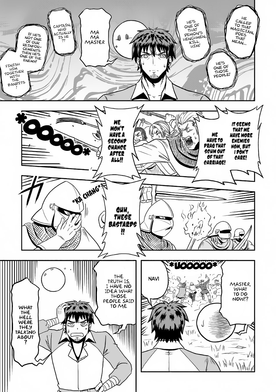 Isekai ni Tobasareta Ossan wa Doko e Iku? Chapter 6 page 22 - Chapter 6: Ossan Got Involved in the Other World