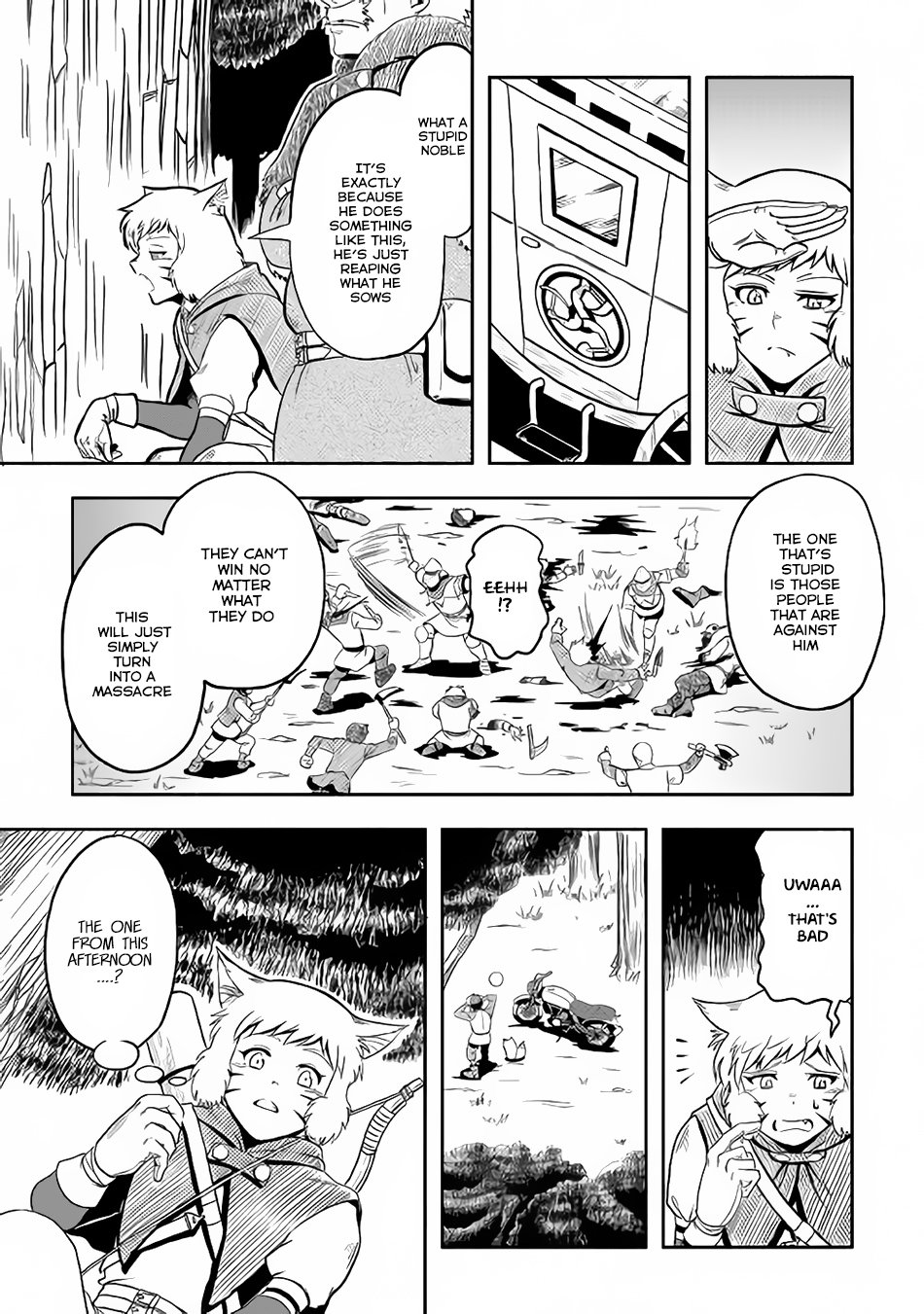 Isekai ni Tobasareta Ossan wa Doko e Iku? Chapter 6 page 24 - Chapter 6: Ossan Got Involved in the Other World