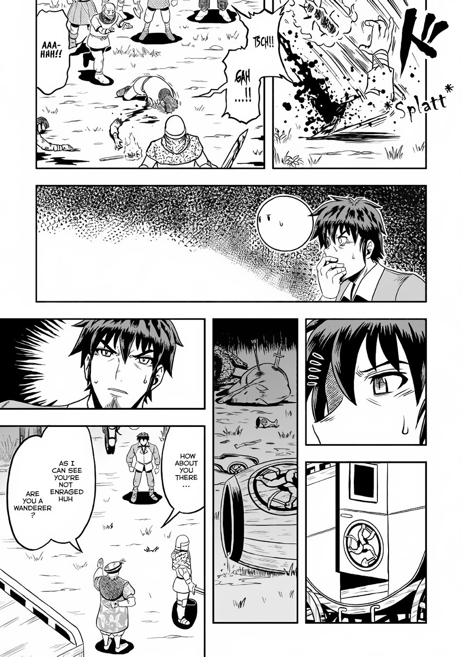 Isekai ni Tobasareta Ossan wa Doko e Iku? Chapter 6 page 28 - Chapter 6: Ossan Got Involved in the Other World