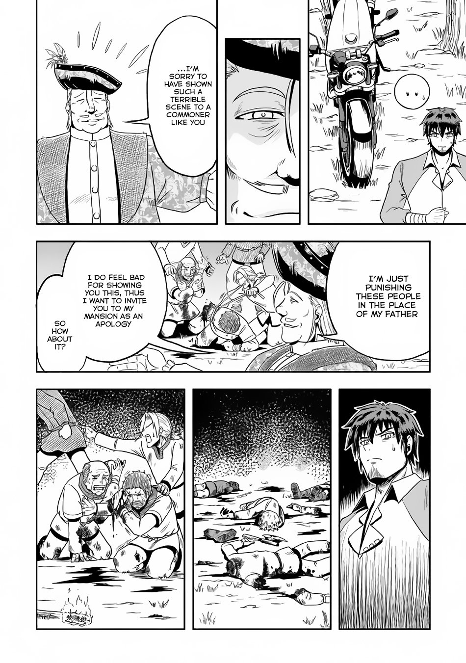Isekai ni Tobasareta Ossan wa Doko e Iku? Chapter 6 page 29 - Chapter 6: Ossan Got Involved in the Other World