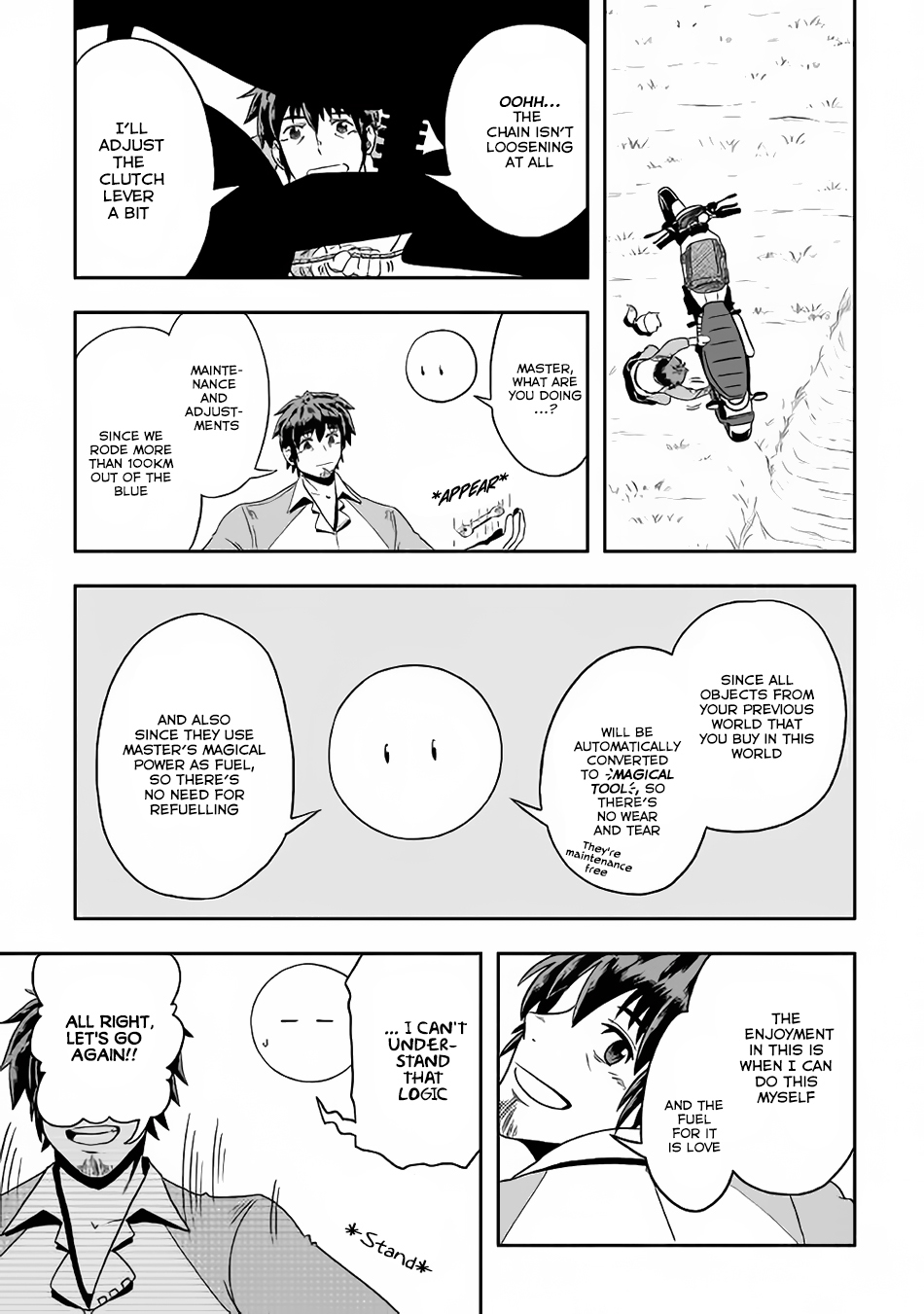 Isekai ni Tobasareta Ossan wa Doko e Iku? Chapter 6 page 8 - Chapter 6: Ossan Got Involved in the Other World