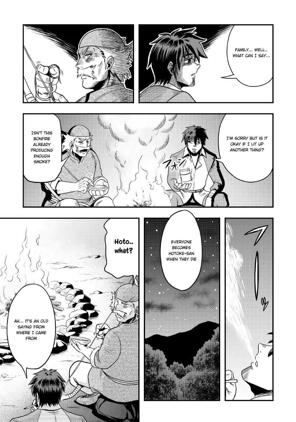 Isekai ni Tobasareta Ossan wa Doko e Iku? Chapter 7 page 28 - Chapter 7: Ossan Made a Blunder in the Other World
